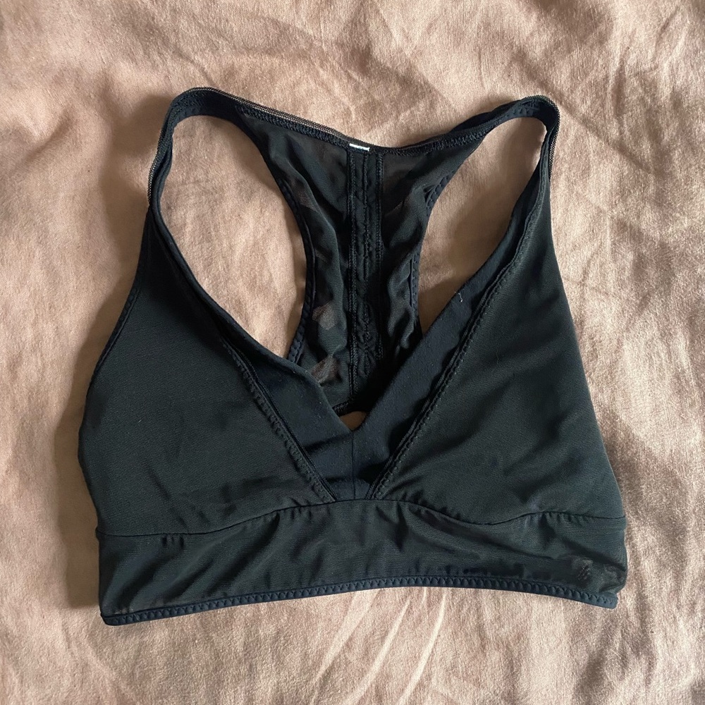 Lululemon mesh long line bra